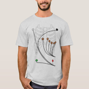 Camiseta El electrocardiograma EKG/ECG lleva - el corazón