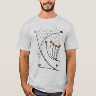 Camiseta El electrocardiograma EKG/ECG lleva - el corazón