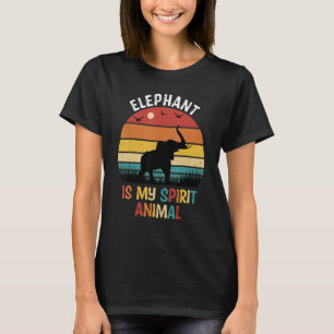Camiseta El Elefante Es Mi Espíritu Elefante Animal