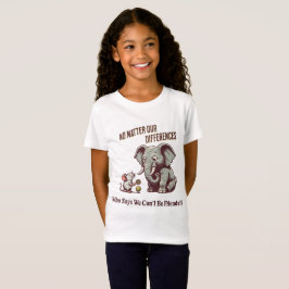 Camiseta El Elefante y el Ratón Amigables