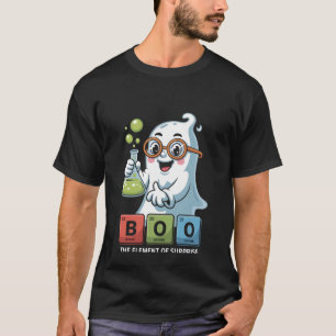 Camiseta El Elemento de Sorpresa Boo Ciencia Química Fantas