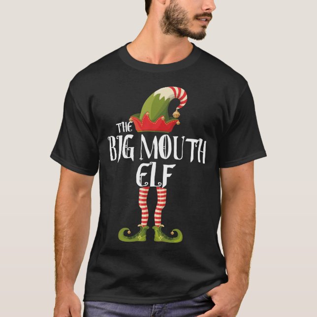 Camiseta el elfo de la boca grande (Anverso)