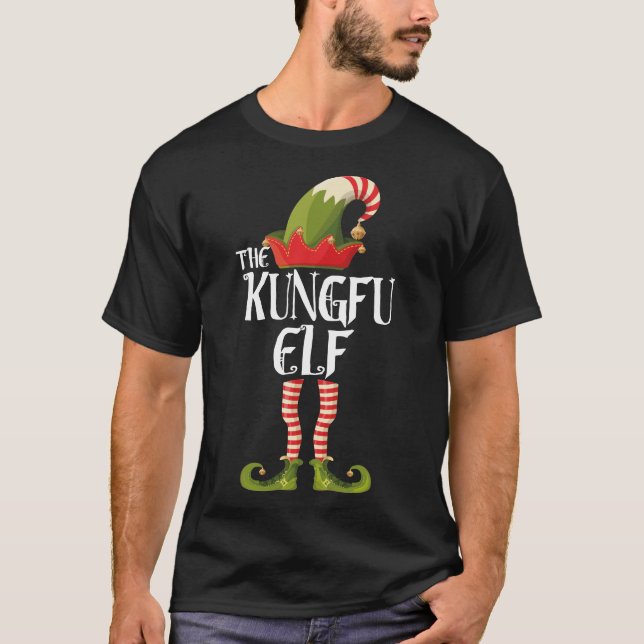 Camiseta el elfo kungfu (Anverso)