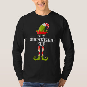 Camiseta El Elfo Organizado Grupo Navideño Familiar Coordin