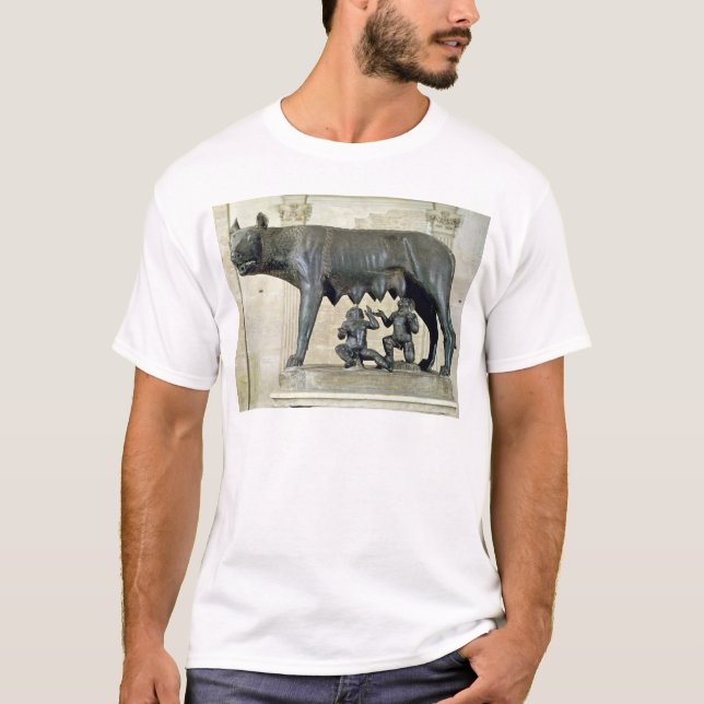 Camiseta El Ella-Lobo de Capitoline (Anverso)