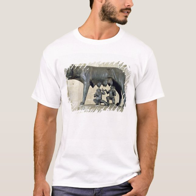 Camiseta El Ella-Lobo de Capitoline (Anverso)
