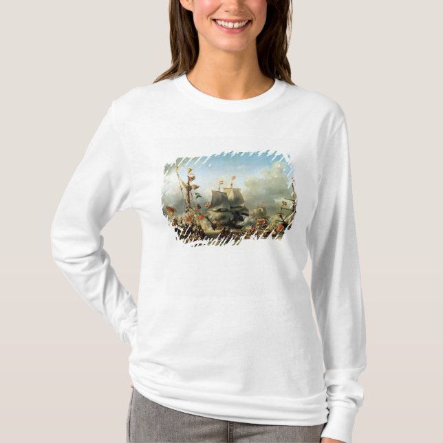 Camiseta El embarque de Ruyter y de Guillermo de Witt (Anverso)