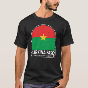 Camiseta El emblema de la bandera de Burkina Faso está mal