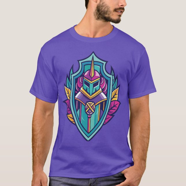 Camiseta El emblema de Vibrant Knight (Anverso)