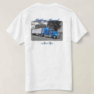 Camiseta El embromar alrededor (frente en blanco)