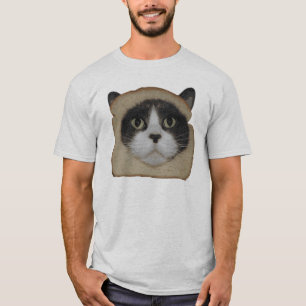 Camiseta El empanar empanado del gato de Inbread