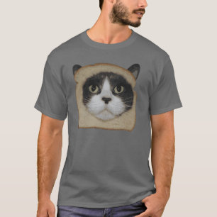 Camiseta El empanar empanado del gato de Inbread