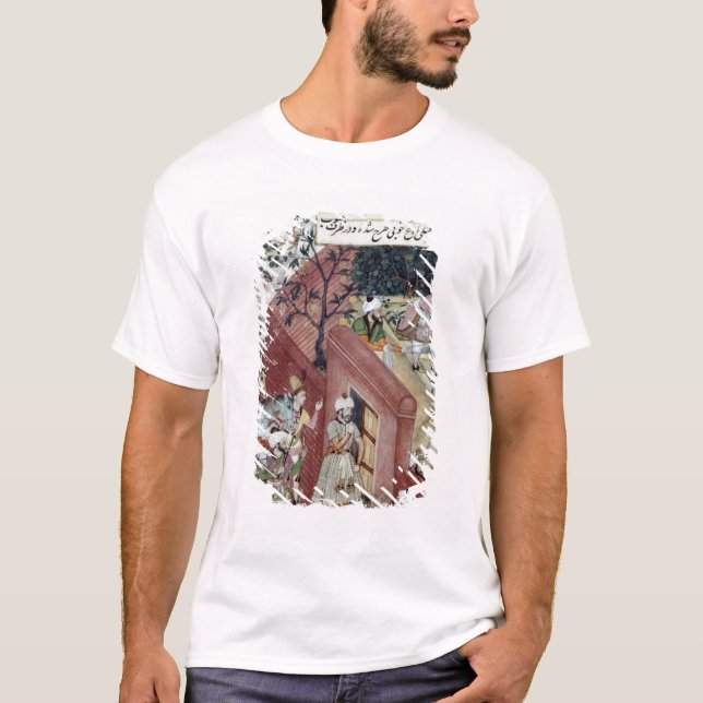 Camiseta El emperador Babur de Mughal (Anverso)