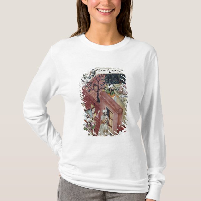 Camiseta El emperador Babur de Mughal (Anverso)
