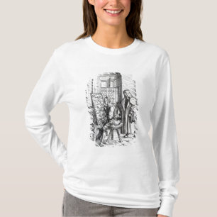 Camiseta El emperador en el estudio del artista