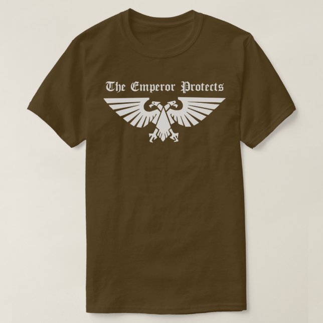 Camiseta El emperador protege (Diseño del anverso)
