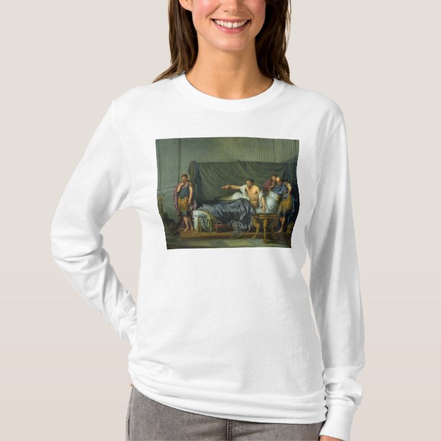 Camiseta El emperador Severus que reprende a su hijo (Anverso)