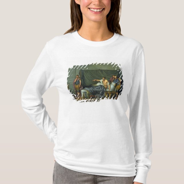 Camiseta El emperador Severus que reprende a su hijo (Anverso)