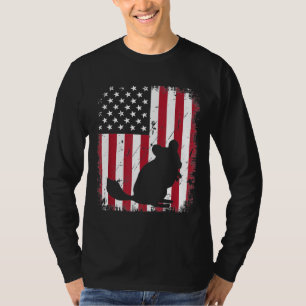 Camiseta El Enamorado Animal Vintage Bandera Estadounidense