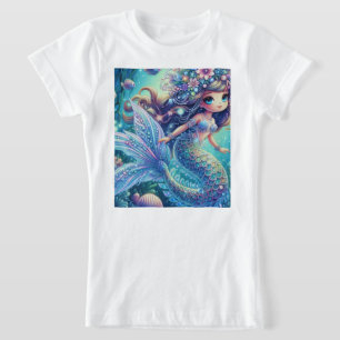 Camiseta El encantador reino submarino de la Sirena