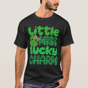 Camiseta El encanto de la pequeña Miss Lucky se convirtió e