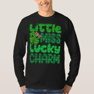 Camiseta El encanto de la pequeña Miss Lucky se convirtió e
