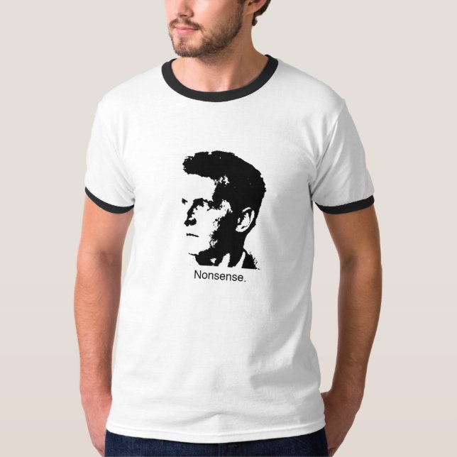 Camiseta ¡El encanto de Wittgenstein! (Anverso)