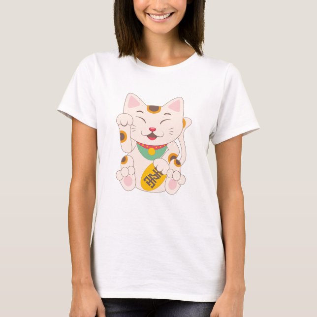 Camiseta El encanto del gato chino (Anverso)