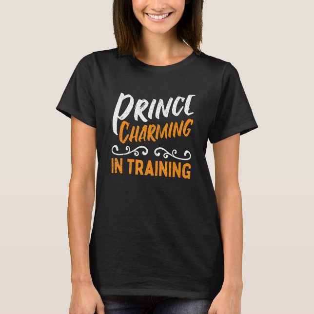 Camiseta El Encanto Del Príncipe En Entrenamiento Héroe De  (Anverso)