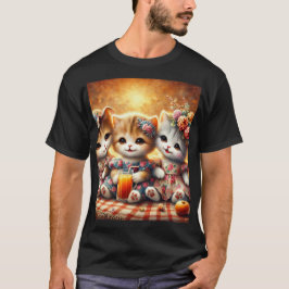 Camiseta "El encanto felino: Tutores de misterios y problem