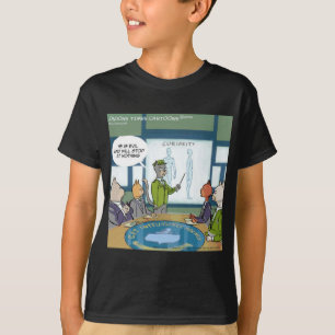 Camiseta El Enemigo Natural de los Gatos es Divertido