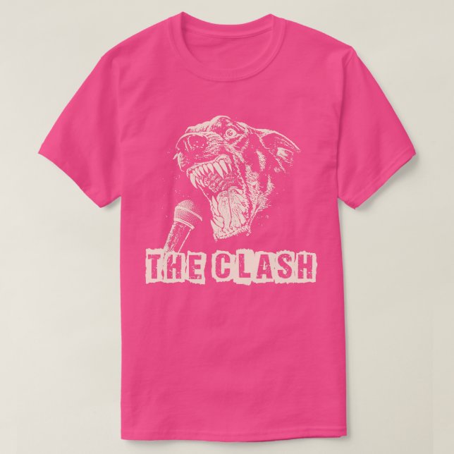 Camiseta el enfrentamiento gritará (Diseño del anverso)