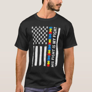 Camiseta El enigma de conciencia sobre el autismo de la ban