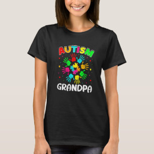 Camiseta El enigma del abuelo autista apoya el autismo fami