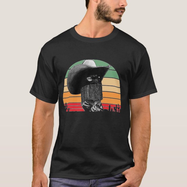 Camiseta El enigmático vaquero de Orville Peck vibes una ca (Anverso)