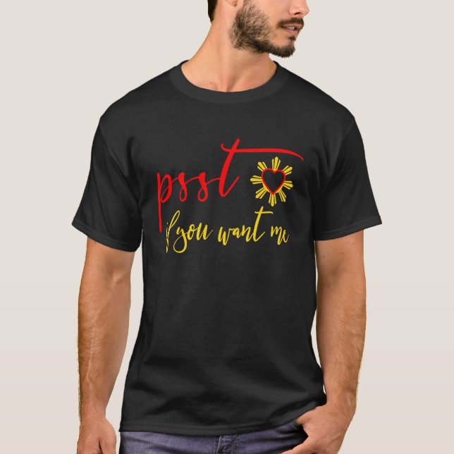 Camiseta El enlace del día filipino de San Valentín 2019 si (Anverso)