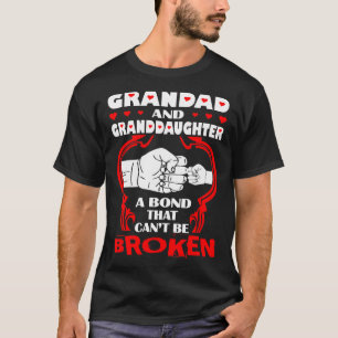 Camiseta El enlace del Grandad y de la nieta que bisela