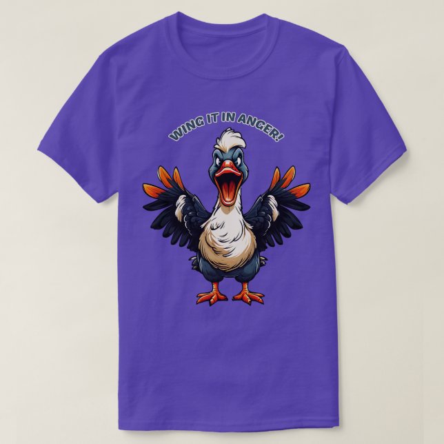 Camiseta El enojado Oleado de oca enfurecido (Diseño del anverso)
