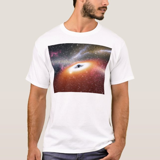 Camiseta El enorme agujero negro de la NASA (Anverso)