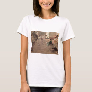 Camiseta El Ensayo de Edgar Degas, Arte de Ballet Vintage