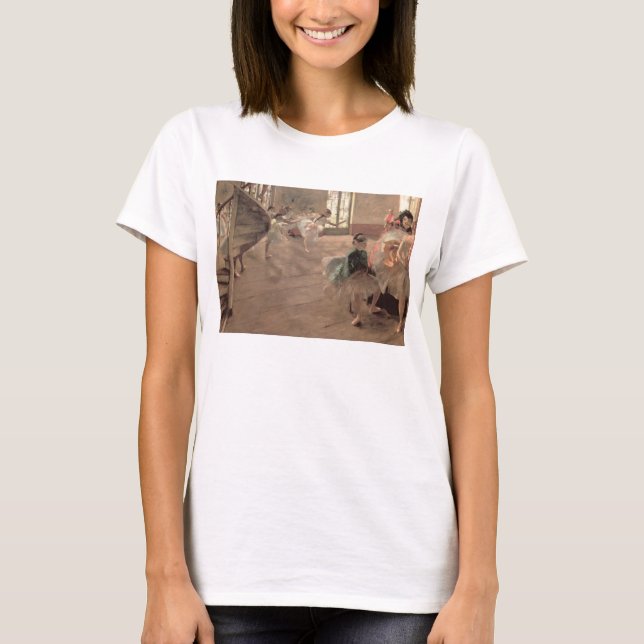 Camiseta El ensayo de Edgar Degas, el arte del ballet de ép (Anverso)