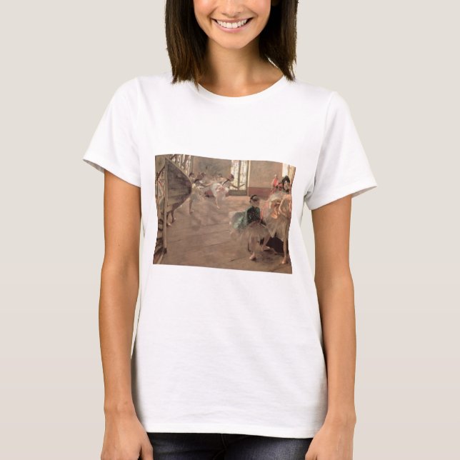 Camiseta El ensayo de Edgar Degas, el arte del ballet de ép (Anverso)