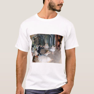 Camiseta El ensayo en escena, Edgar Degas