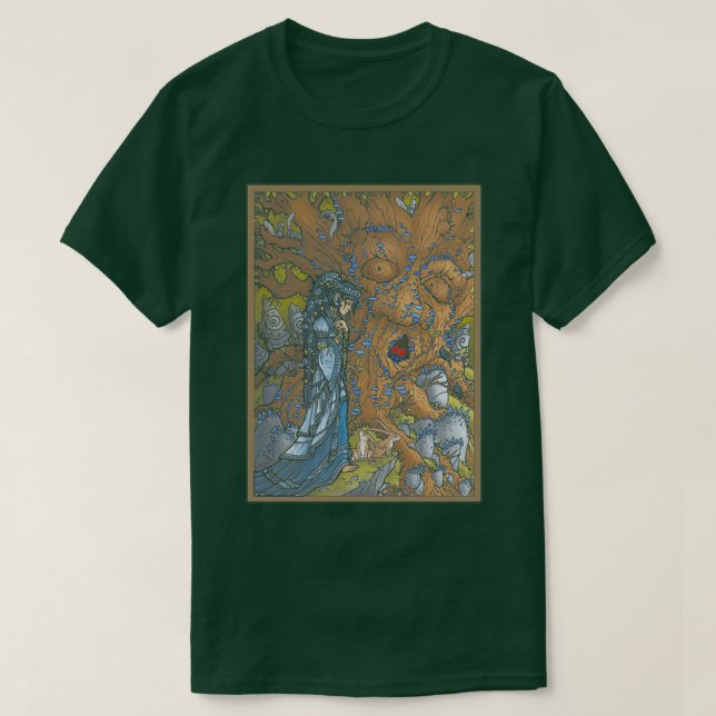 Camiseta El Ent Y La Empleada Del Dolor (Diseño del anverso)