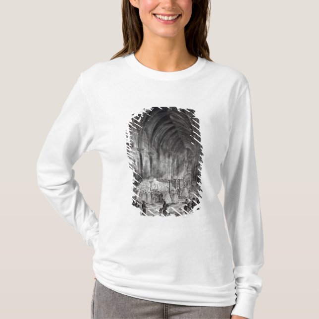 Camiseta El entierro de Jean Paul Marat (Anverso)