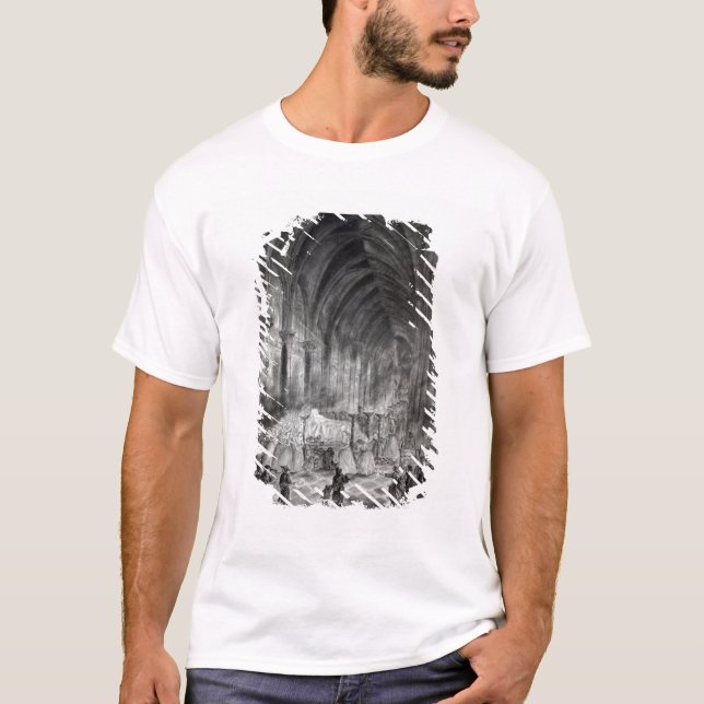 Camiseta El entierro de Jean Paul Marat (Anverso)