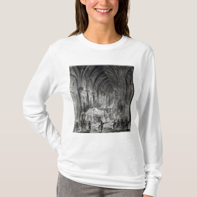 Camiseta El entierro de Jean Paul Marat (Anverso)