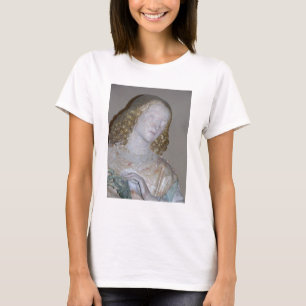 Camiseta El Entombment, detalle de un santo que sostiene el
