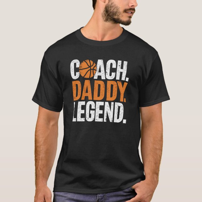 Camiseta El entrenador Daddy Legend T-Shirt Un diseño lúdic (Anverso)