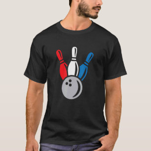 Camiseta El entrenador de Bowling Split tiene un problema